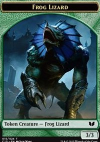 (image for) Frog Lizard // Germ Double-Sided Token